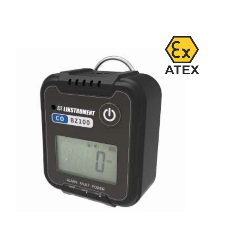 GASLARM CO2 LINSTRUMENT BZ-100-CO PORTABEL ATEX-CERT.